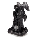 LED Ceramic Backflow Incense Burner Censer Dragon Flight Home Desktop Decoration Gift Packaging Tea Art
