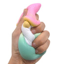 IKUURANI Santa Claus Christmas Squishy Rainbow 12.5*8.5*8.5CM licensed Slow Rising With Packaging