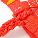 100kg Max Load Orange Aerial Work Rope Climbing Rope Belt Outdoor Mountaineering Belts Security Tool