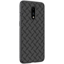 NILLKIN Synthetic Fiber Plaid Anti-fingerprint Anti-Scratch Protective Case for OnePlus 7