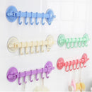 Lock-Type Strong Suction Cups Hook Kitchen Bathroom Wall Towel Racks