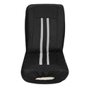 Polyester Fabric Car Front and Back Seat Cover Cushion Protector Universal for Five Seats Car