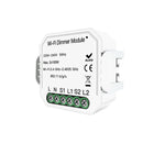 MoesHouse DIY WiFi Smart 2 Way 2 Gang Light LED Dimmer Module Smart Switch Smart Life/Tuya APP Remote Control Work with Alexa Google Home