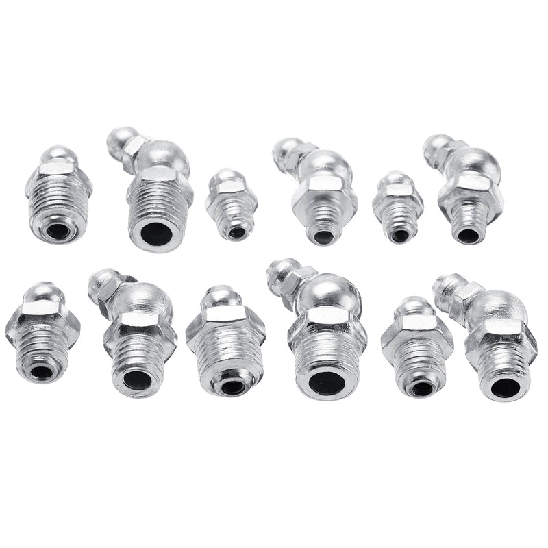 130pcs Metric Imperial Fitting BSP UNF M6 M8 M10 Assorted Hydraulic Grease Nipples Pipes Fittings