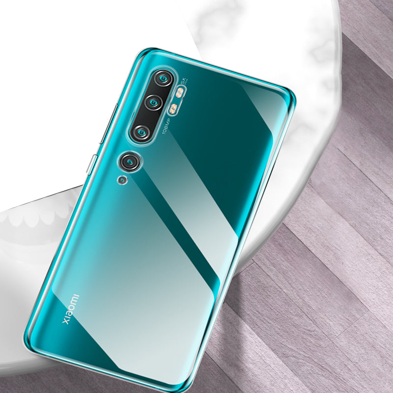 BAKEEY Crystal Clear Transparent Ultra-thin Soft TPU Protective Case for Xiaomi Mi Note 10 / Xiaomi Mi Note 10 Pro / Xiaomi Mi CC9 Pro