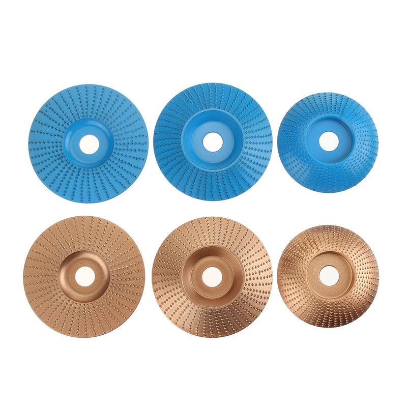 Wood Grinding Wheel Rotary Disc Sanding Wood Carving Tool Abrasive Disc Shaping Tool for Angle Grinder
