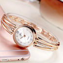 JW 3512 Fashion Round Dial Rhinestones Alloy Lady  Bracelet Bangle Women Dress Quartz Watch