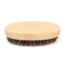 Wood Handle Boar Bristle Beard Taming Mustache Brush Smooth Style Hair Comb