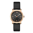 HOREDAR 306 Casual Style Women Wrist Watch Elegant Leather Strap Quartz Watches