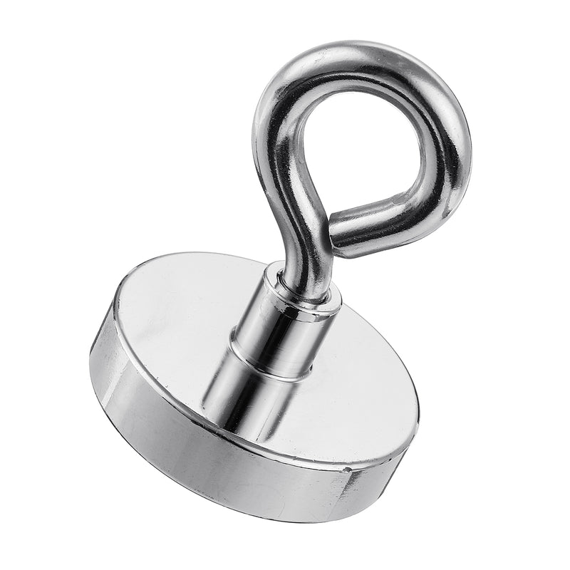 98KG D44mm Neodymium Magnet Metal Sea Treasure Search Fish Hunting Recovery Magnet