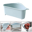 Kitchen Triangle Storage Holder Multi-functional Drain Shelf Storage Rack