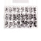 400pcs 1uF-1000uF 24 Values Assorted Kit Electrolytic Capacitor SMD Aluminum Electrolytic Capacitor