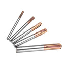 Drillpro 3 Flutes 120 Degree Carbide Chamfer Mill 2-8mm HRC55 Tungsten Steel AlTiN Coating Milling Cutter