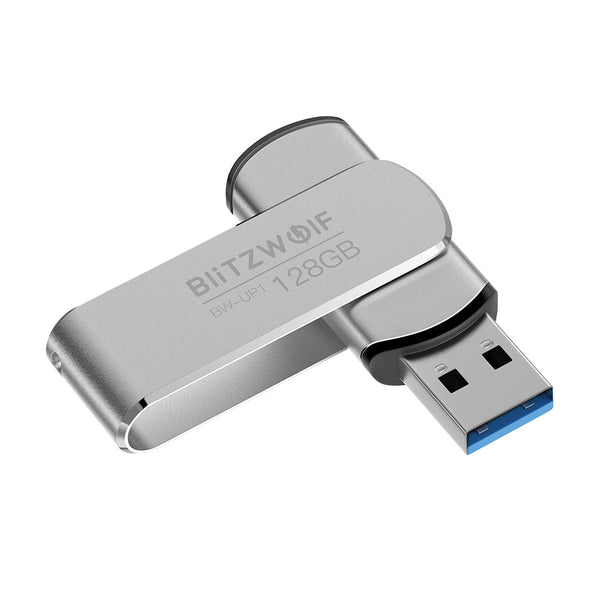 BlitzWolf BW-UP1 Aluminium Alloy 360 Rotating Cover USB 3.0 Flash Drive 16GB 32GB 64GB 128GB