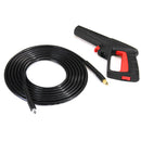 5M Click-Click High Pressure Washer Spray Guns+Tube Color Random For Karcher