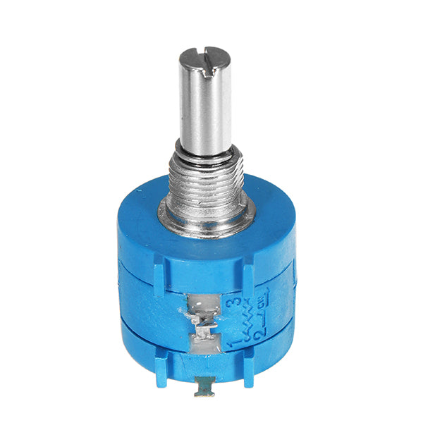 5pcs 3590S-2-502L 5K Ohm 2W Multi Turn Potentiometer With 10 Turns Counting Dial Rotary Knob Set