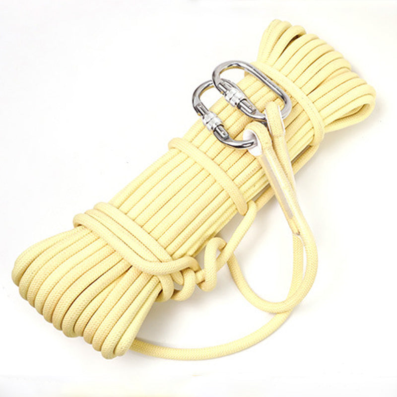 CAMNAL 1-20m 8mm Outdoor Rock Climbing Fast-rope Emergency Reserve Fire Rope Descent Device Rope