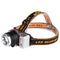 XANES WY8546 XPE White+Yellow+Blue 3 Colors Lights 9 Modes Zoomable USB Rechargeable Mini Bike Headlamp Outdoor Riding Cycling Light Head Lamp