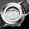 TEVISE T612 Luminous Business Style Automatic Mechanical Watches 24 Hours Display Men Watch