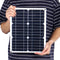 40W 18V Waterproof Mono Solar Panel Dual 12V/5V DC USB Monocrystaline Flexible Solar Charger For Car RV Boat Battery Charger