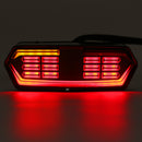 12LED Motorcycle Flowing Signal Brake Stop Tail Light For Honda MSX125 CBR650F CTX700 CTX700N