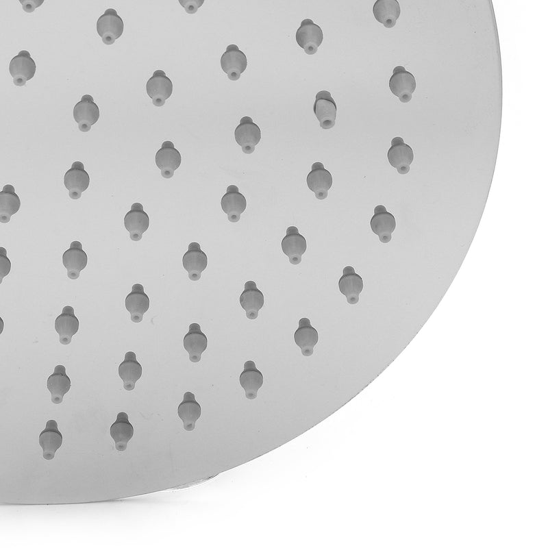 KCASA KC-SH515 304 Stainless Steel Square &Round Shower Head Pressurize Bathroom Top Spray Head