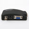 BNC to VGA Video Converter Composite S-video Input to PC VGA Out Adapter Digital Switcher Box For PC MAC TV Camera DVD DVR