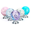 Crystal Glass Door Handles Pulls Knobs Zinc Alloy For Cupboard Wardrobe Drawer