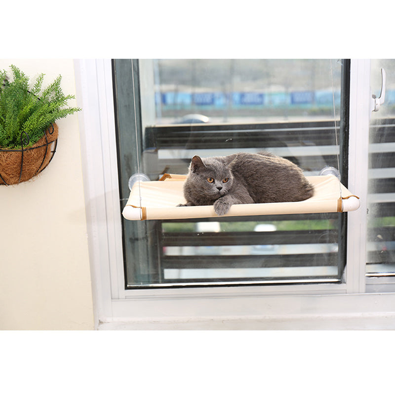 Window Mounted Pet Cat Durable Seat Hammock Perch Bed Sunshine Cushion