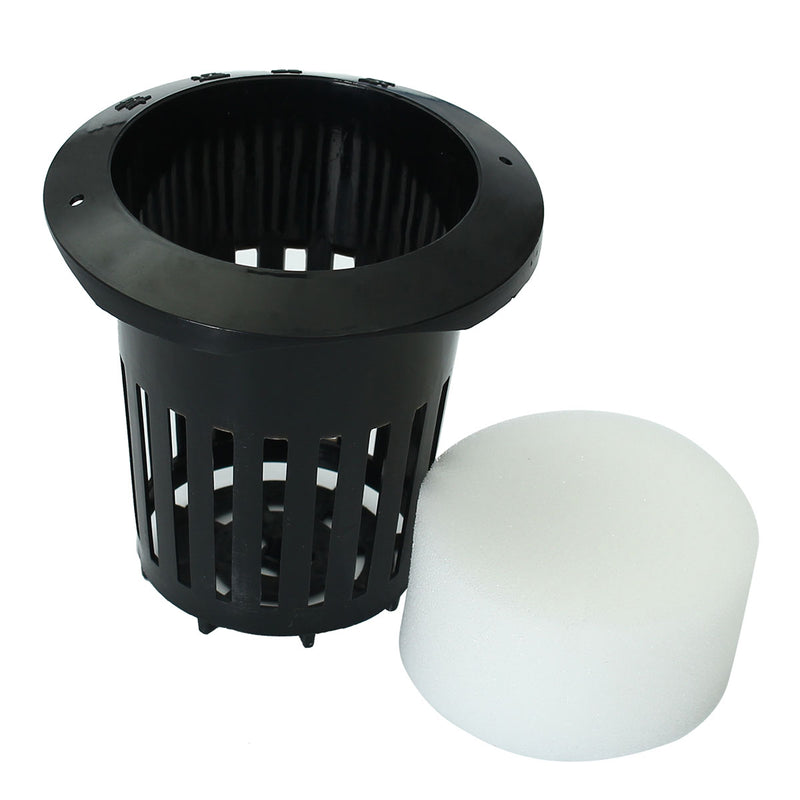 220V Hydroponic Grow Box 2 Holes DWC Indoor Aerobic Soilless Cultivation System Kit Water Planting