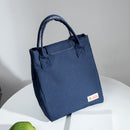 Honana CF-LB034 Woman Lady Fashion Oxford Insulated Cooler Large Capacity Lunch Tote Bag Handbag