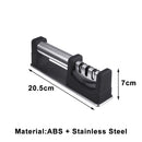 Three-stage Knife Sharpener Anti-skid Base Diamond Knife Sharpener Kitchen Tool