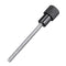 2pcs 5.5 inch M4 Release Groove Feed Trough Hand Fixing Screw For Light Curing 3D Printer