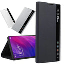 For Xiaomi Redmi Note 8 Pro Case Bakeey Foldable Smart Sleep Window View Stand Flip PU Leather Protective Case