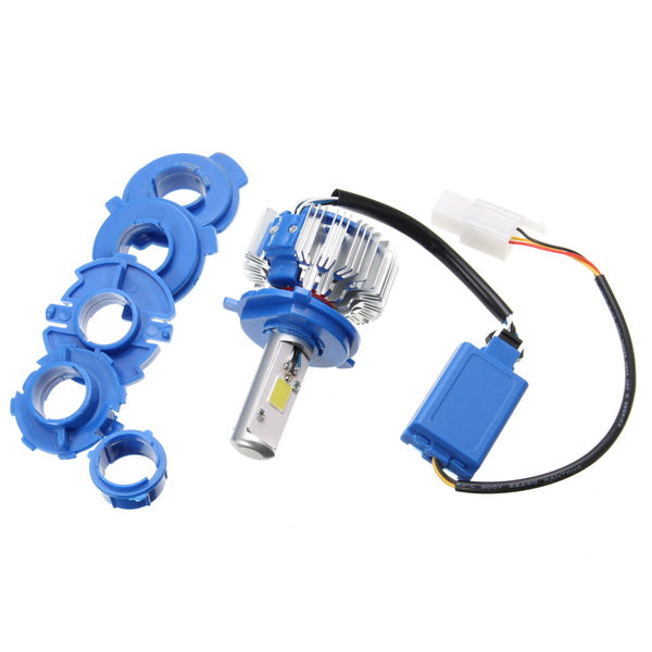DC 12-80V 18W 1500LM LED Lamp Headlight High/Low Beam Light For Motorcycle Electric Scooter