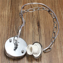 1M E27/E26 Ceiling Rose Chain Pendant Chandelier Light Lamp Bulb Holder Socket