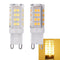 AC110-240V 5W G9 2835 Pure White Warm White No Strobe 52 LED Ceramic Corn Light Bulb for Outdoor Use