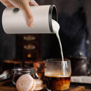 Digoo DG-HS005 Electric Milk Frother Machine Warmer 550W Automatic Milk Heating 240ml Stainless Steel Inner Foam Maker