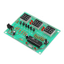 5V-12V AT89C2051 Digital Tube Multi Function Six Digital LED Electronic Clock Module Board