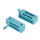 2pcs IC Lock Seat Zif Socket Test Universal zif Sockets 18Pin