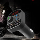 Bakeey Handsfree Wireless Bluetooth 5.0 FM Transmitter Car Charger LCD MP3 Player USB Charger 3.1A Car Accessories Handsfree