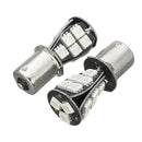 2pcs Canbus Error Free 581 BAU15S 1156 Turn Light Reversing light Indicator Amber 18 SMD 5050 LED