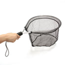 Fly Fishing Landing Handle Net Nomad Rubber Fish Nylon Mesh Trout Bag Tackle