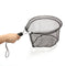 Fly Fishing Landing Handle Net Nomad Rubber Fish Nylon Mesh Trout Bag Tackle