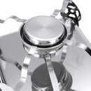 6L Stainless Steel Square Buffet Heating Stove Chafing Dish Buffet Stoves Caterer Wedding Party Food Warmer Tray Dinner Serving Simple Removal Buffet Stove