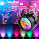 ARILUX AC90-240V 10W RGB UV LED Stage Light Remote Control Sound-activated Par Lamp for Christmas