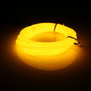 3M EL Led Flexible Soft Tube Wire Neon Glow Car Rope Strip Light Xmas Decor DC 12V