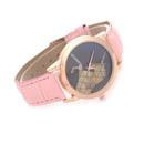 DEFFRUN Fashion Childlike Watch Leather Band Unicorn Pattern Casual Men Quartz Watch
