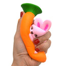 IKURRANI Rabbit Squishy 13.5*11*5.5CM Slow Rising Soft Animal Collection Gift Original Packaging