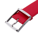 DOM Creative Ring Case Women Luxury Leather Strap Waterproof Quartz Watch